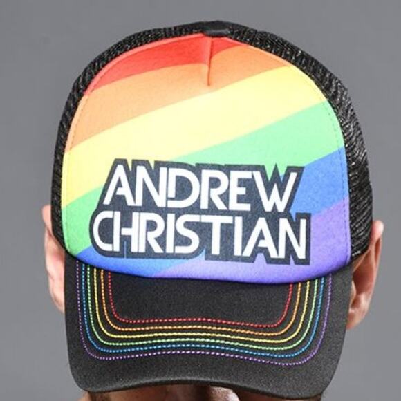 Andrew Christian Other - Andrew Christian Pride Trucker Cap